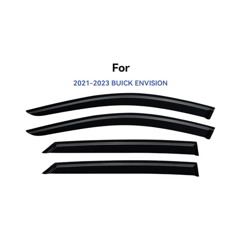 Window Visors Rain Guards for 2021 2022 2023 Buick Envision