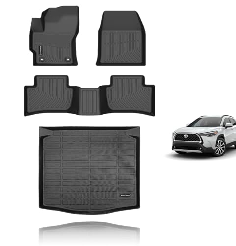 Floor Mats & Cargo Liner for 2026 2025 2024 2023 2022 Corolla Cross AWD