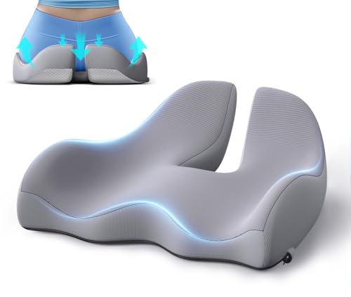 Large Cooling Memory Foam Seat Cushion (1000 grams)