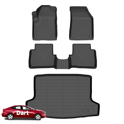 Floor Mats & Cargo Liner for 2013 2014 2015 2016 Dodge Dart