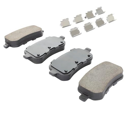 Rear Semi Metallic Brake Pads