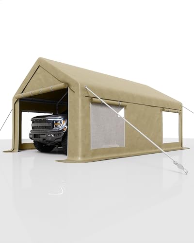 13x20 ft Carport with 8 Sandbags