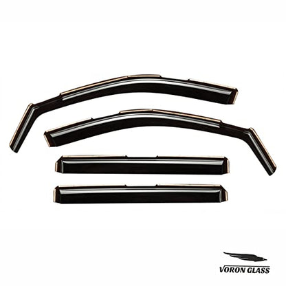 in Channel Extra Durable Rain Guards for Chevy Silverado