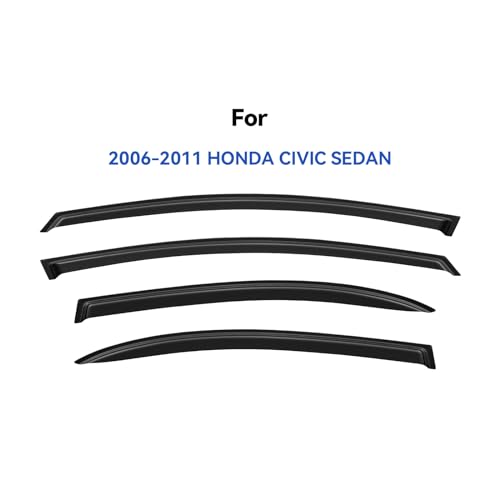 Window Visors Rain Guards for 2006