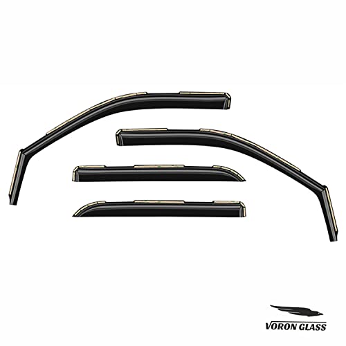in Channel Extra Durable Rain Guards for Ram 2500 (4 Count)