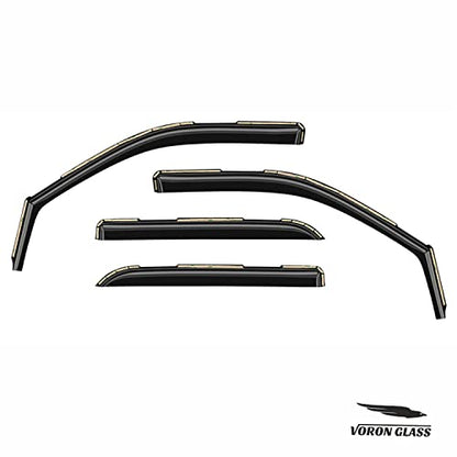 in Channel Extra Durable Rain Guards for Ram 2500 (4 Count)