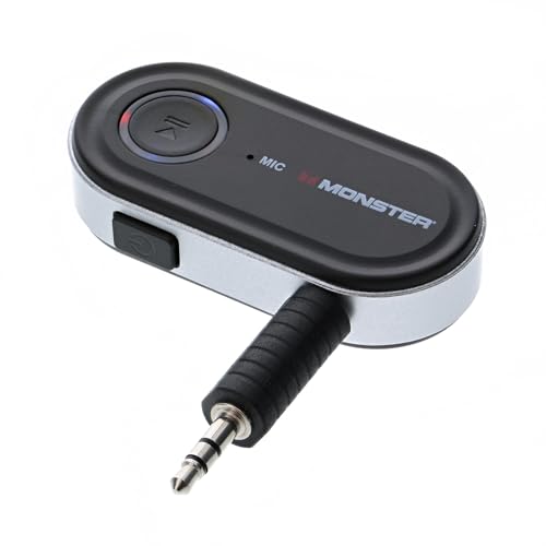 Monster Bluetooth Audio Receiver for Car & Home Stereo