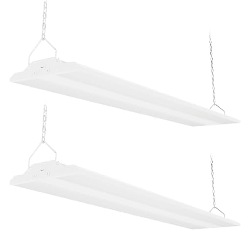 2 Pack 400W LED Linear Shop Lights (2 Count)