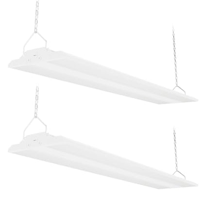 2 Pack 400W LED Linear Shop Lights (2 Count)
