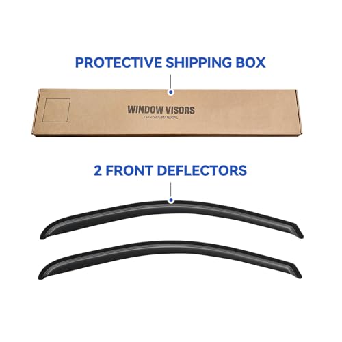 Window Visors Rain Guards for 2014