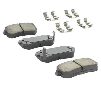 Rear Semi Metallic Brake Pads