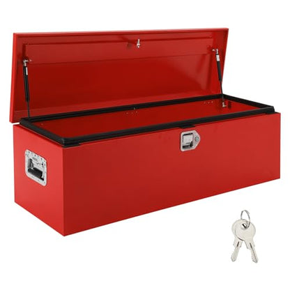 Truck Bed Tool Box 48x15x15 Inch Heavy Duty Steel Metal Tool Box for Truck Bed