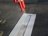 Parking Lot Line Stencil