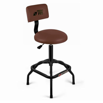 Shop Stool with Backrest