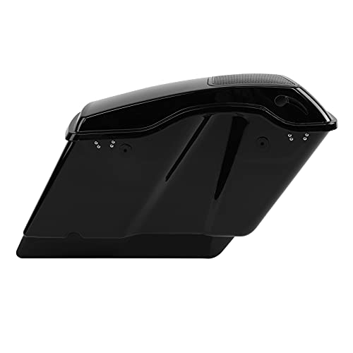 Motorcycle 5" Stretched Saddlebags Fit For Harley Touring 2014 (2 Count)