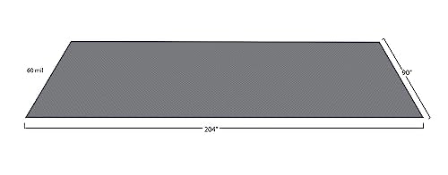 Small Coin Pattern Vinyl Garage Flooring Mat