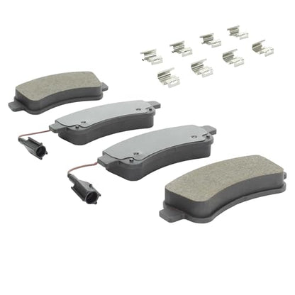 Rear Semi Metallic Brake Pads