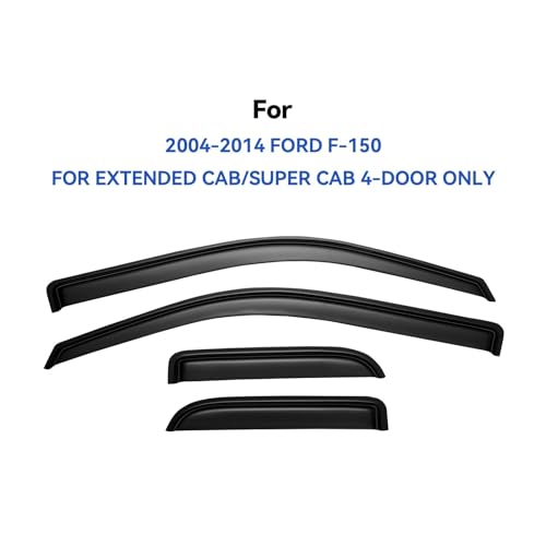 Window Visors Rain Guards for 2004