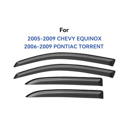 Window Visors Rain Guards for 2005 2006 2007 2008 2009 Chevy Equinox