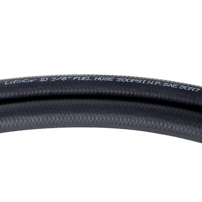 Rubber Fuel Hose Line Push Lock 3 (5 Foot)