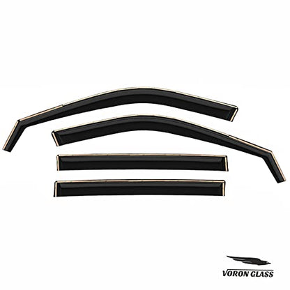 in Channel Extra Durable Rain Guards for Toyota Highlander 2020