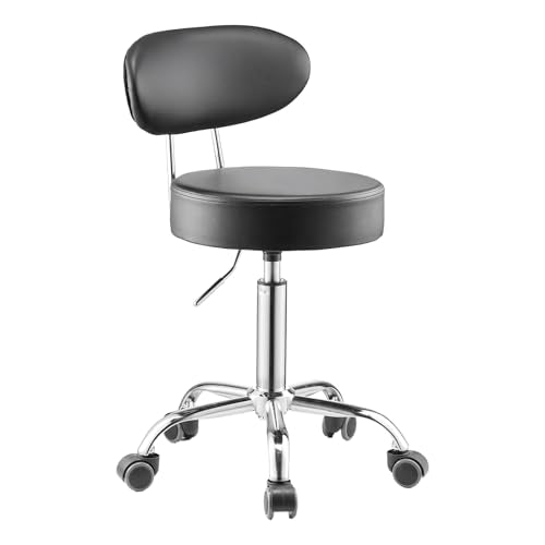 Shop Stool with Backrest