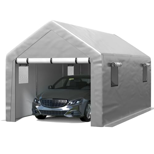 Carport 10x20 ft Heavy Duty with Roll