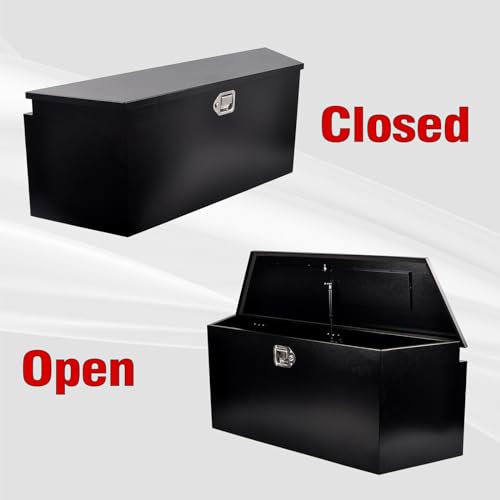Black Steel Trailer Tongue Truck Box w