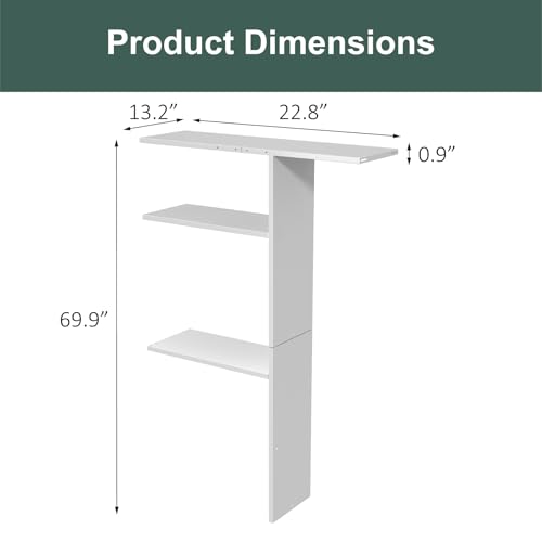 Vertical Storage Shed Shelf