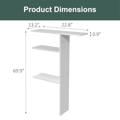 Vertical Storage Shed Shelf