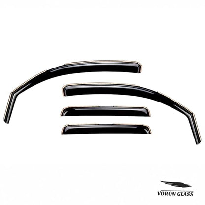 in Channel Extra Durable Rain Guards for Trucks Toyota Tacoma 2005 (4 Count)
