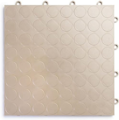 SnapLock RaceDeck CircleTrac 12"x12" Interlocking Garage Tiles (12 Count)