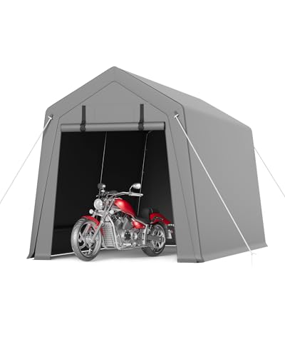 7 x 12 ft Carport Storage Shed