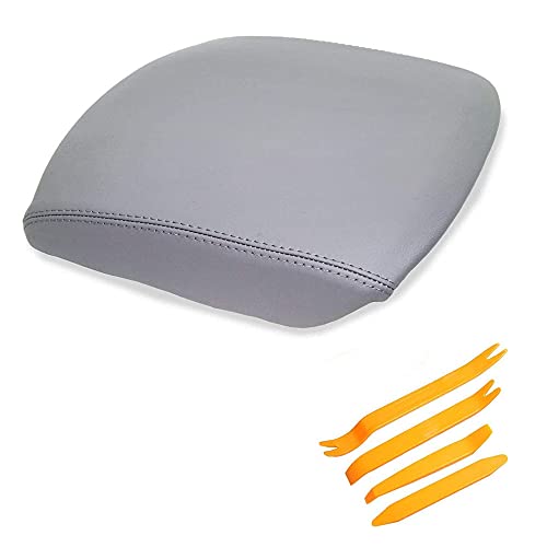 Leather Console Lid Armrest Cover Fits for Pilot 2009