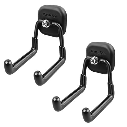 2 Pack Large Magnetic Garage Hooks Heavy Duty