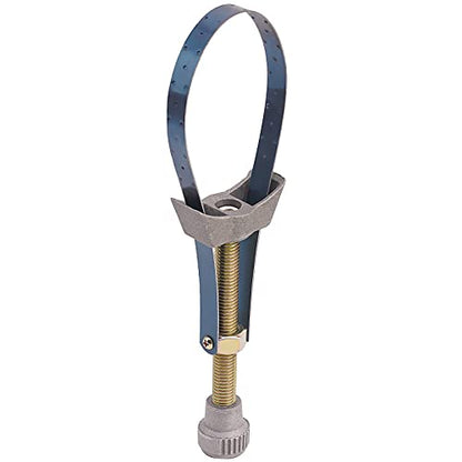 1PC Car Auto Motorcycle Oil Filter Tool Strap Wrench Diameter Adjustable 60mm To 120mm Universal Removal Tools Suction Tweezers Replacement Tips Strap Wrench