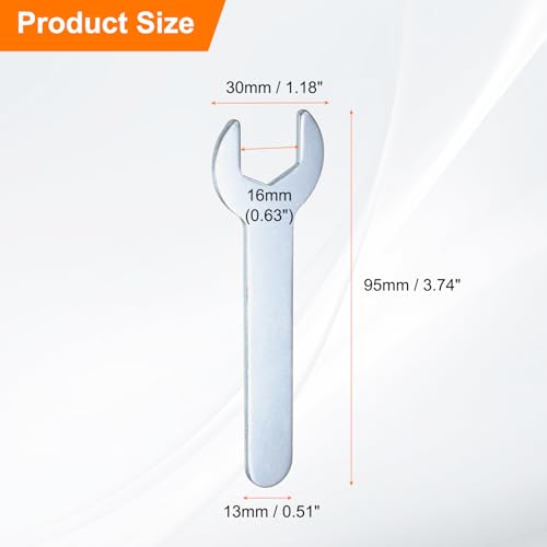 10pcs Small Wrench 16x95x2mm Metric U (10 Count)