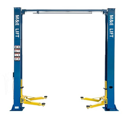 ME 9000lbs 2 Post Lift Clearfloor Lifts Max. Lifting Height 74.8" 2 Post Car Lift Auto Lift Car Hoist for Home Shop Garage