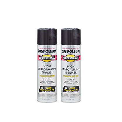 Professional High Performance Gloss Black Spray Paint (2 Count)