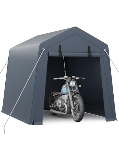 6x6 Ft Carport Heavy Duty Tent with Roll