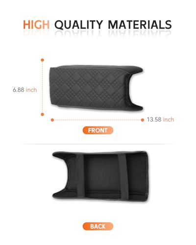 for 2025 2026 Mitsubishi Outlander Center Console Cover Armrest Box Cover for Outlander Accessories Console Arm Rest Protector