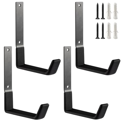 Heavy Duty Steel Hooks (4 Count)