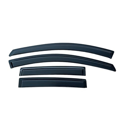 Outside Rain Guards Compatible with Nissan Versa Hatch Sedan 07 (4 Count)