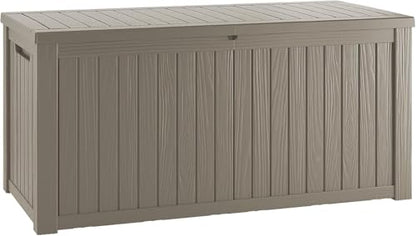 150 Gallon Lockable Resin Deck Box