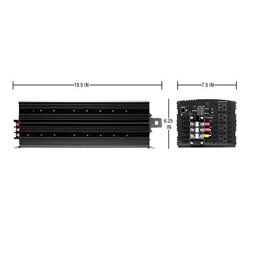 EL3746 12V 8000 Watt Power Inverter with Remote Control