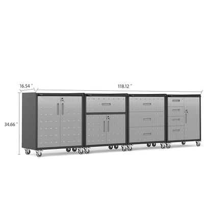 Garage Tool Cabinet Set (4 Count)