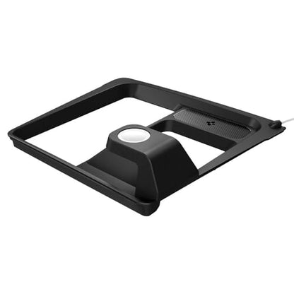 3-in-1 Organizer Mount for Tesla Model 3 Highland (Standard, Premium & Performance 2024/25/26) (Watch Charger Not Included) - Uses Wireless Charging Pad - Charge iPhone, AirPods, Apple Watch