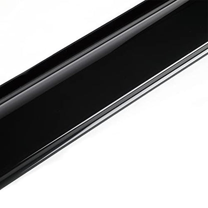 Window Visors Dark Smoke Rain Guards for 2023