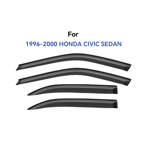 Window Visors Rain Guards for 1996