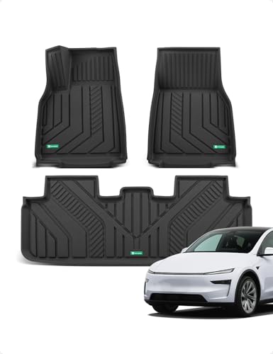 Automotive Floor Mats for Tesla Model Y Juniper 2025 2026 (3 Count)